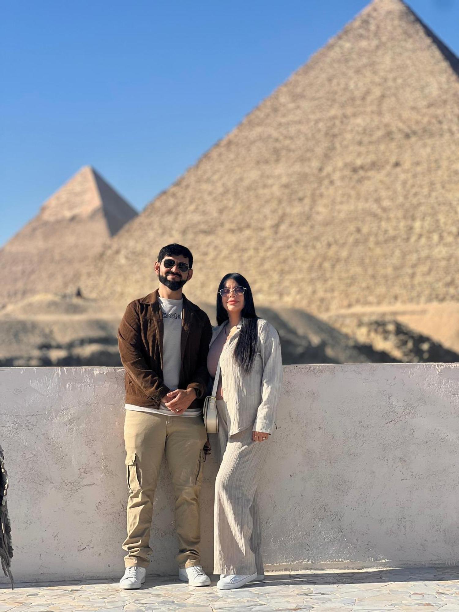 New Asia Pyramids View Kafret el-Gabal Esterno foto